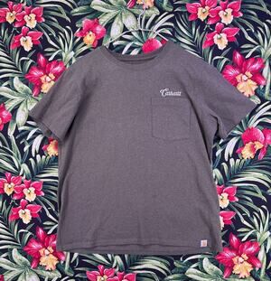 Carhartt Embroidered design Front Pockets Size XL Green